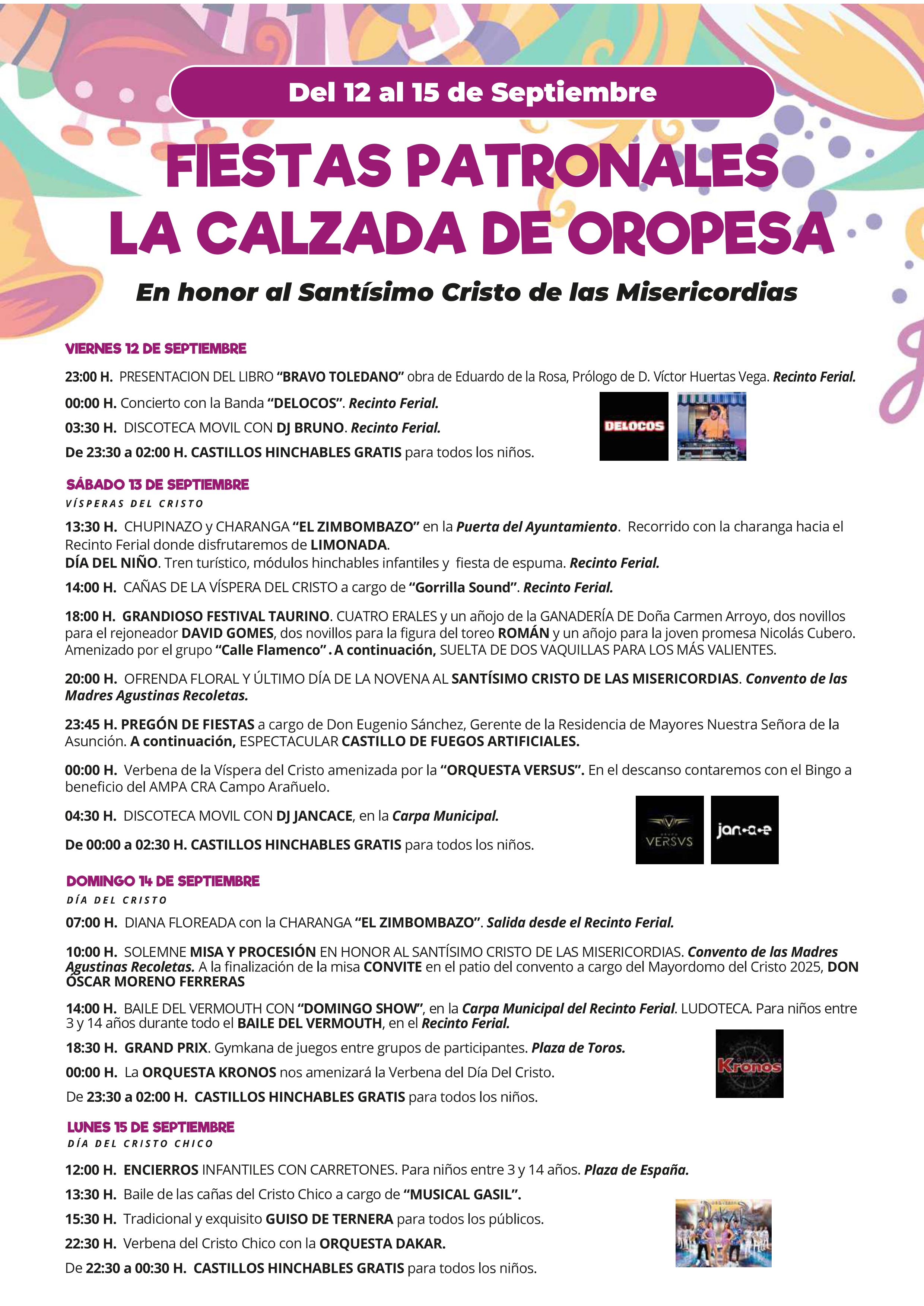 PROGRAMA CRISTO 2025
